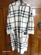 Płaszczyk  z kapturem w stylu burberry