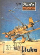 Mały Modelarz 1 1991 Ju-87 model 1:33