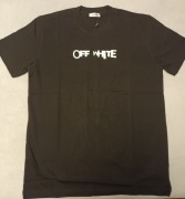 OFF-WHITE koszulka męska rozmiar XL czarna 