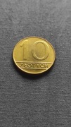 10 ZŁOTYCH 1989  - MENNICZA Z ROLKI