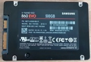 Dysk SSD Samsung 860 EVO 500GB SATA III 2,5" Sprawny