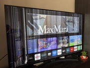 LG 55UP78003LB – uszkodzona matryca, brak obrazu, dźwięk działa – na części