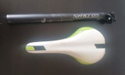 Siodło rowerowe Velo Saddle VL-1489 + Sznyta Syncros FL 2.5 - 31.6x400mm