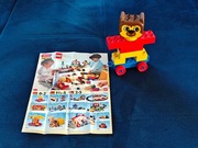 LEGO DUPLO 2331 Barney, The Skateboard Bear miś na deskorolce kompletny