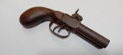 PISTOLET CZARNOPROCHOWY DWULUFOWY.  XIX w.  oryginał. 5-4