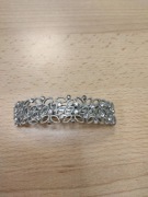 Spinka ślubna, srebrna, do upięć