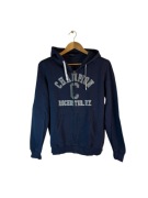 Bluza rozpinana z kapturem champion granatowa l