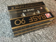 3szt Kaseta Magnetofonowa Basf Cr-s II 90 Chrom