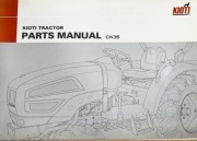Katalog części Kioti CK 35