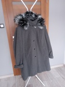 PŁASZCZ DAMSKI OCIEPLANY 60 / 10XL PLUS SIZE