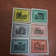 NRD     Ptaki   Mi. 698 - 703     seria czysta  