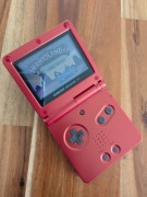 Game Boy Advance SP Stan Kolekcjonerski Czerwony GBA bez Przeróbek + USB