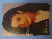 MICHAEL JACKSON, METALLICA, WILKI - plakat z czasopisma Bravo.