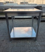 Stół Gastronomiczny Z Półką 80/70/85 cm - M.1537 N