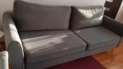 Szara 3 osobowa sofa
