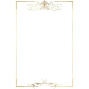 Papier na dyplom  A4 Vintage 190g/m2 op. 25 arkuszy 