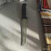 Hiszpański nóż Muela Tactical Rubber Tanto