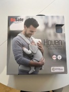 Nosidło BeSafe iZi Haven Premium – niebieskie | NOWE, fabrycznie zapakowane