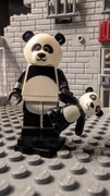Minifigurka LEGO COLTLM-15 Panda Guy, Miś Panda, The LEGO Movie