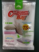 Zestaw 4 worków próżniowych do ubrań, na pościel 50x60cm