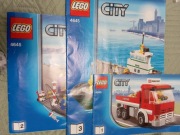 Instrukcja LEGO City 4645 trzy części 