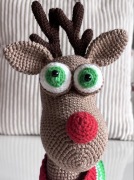 Renifer „Rudolf” Handmade