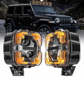 LED halogeny dalekosiężne lampy reflektory Jeep,auta terenowe