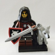 Lego minifigures series 27 Rycerz Wolfpack Beastmaster Rycerz z Wilkiem #18