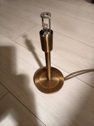 Lampa stołowa Paul Neuhaus Pino, antyczny mosiądz, 45 cm, ściemniana  