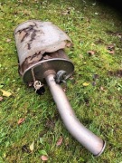 TŁUMIK Ducato, Boxer, Jamper 2,2 2002-2006 Rura wy