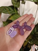 Nowy brelok breloczek piesek balonowy fioletowy 