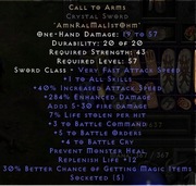 Diablo 2 D2R Call To Arms CTA PC PS4 PS5 LADDER S12