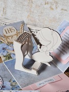 Exploding box pamiątka Komunia dziewczynka prezent