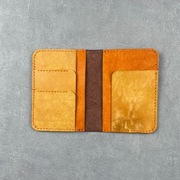 Skórzany Handmade - Portfel podróżny na paszport