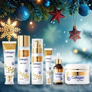 Zestaw pielęgnacyjny Collagen 6w1 - tonik, serum, krem, żel oczyszczający