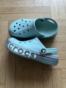 CROCS BAYABAND RAINBOW GLITTER CLOG - rozm J1