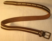 D.P.A.M. FRANCUSKI PASEK SKÓRZANY 