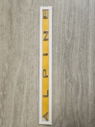 Logo, Emblemat ALPINE A110 na przód. 6020018482, używany