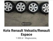 Koła 4szt Renault Velsatis / Renault Espace