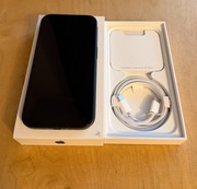 iPhone 15 | 128GB | Black/Czarny | kondycja baterii 92% | komplet 