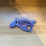 kombo keyrambit + rekin w kolorystyce silk magic