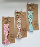 Breloczek makrama Podziękowanie za wieczór panieński