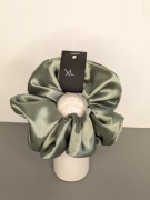 Gumka do włosów satynowa XL mocna, akcesoria do włosów panieński B2