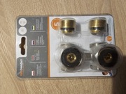 Idmar Przyłącze kątowe z zaworami do grzejników typu V