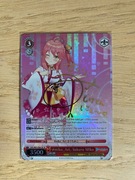 Weiss Schwarz Hololive Sakura Miko #miko_Art Signed SP Karta