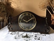 Zegar gabinetowy HAU 1937 secesja art deco zadbany loft