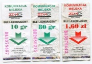 Bilet ZDiK Wrocław - 19gr, 80gr, 1.60zł