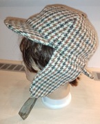 CZAPKA ANGIELSKA RETRO JAK SHERLOCK HOLMES