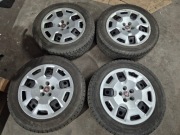 koła zimowe fiat doblo Maxi Cargo kpl. felgi opony195/55R16 org. kolpaki