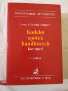 Kodeks spółek handlowych. Komentarz